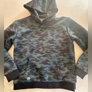 Greyson Camouflage Hoodie - Green and Blue